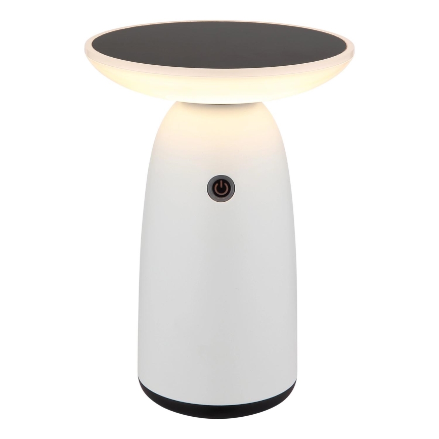 Globo - LED Stmívatelná solární dotyková lampa LED/10W/230V IP54 bílá