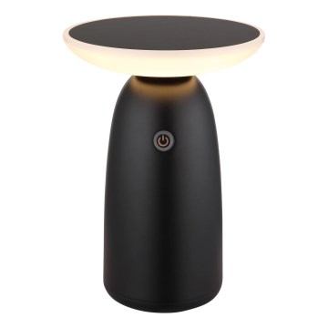 Globo - LED Stmívatelná solární dotyková lampa LED/10W/3,7V IP54 černá