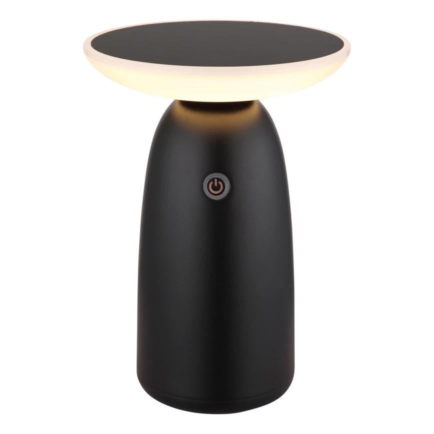 Globo - LED Stmívatelná solární dotyková lampa LED/10W/3,7V IP54 černá