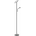 Globo - LED Stmívatelná stojací lampa LED/20W/230V+ LED/5W 3000/4000/6500K černá