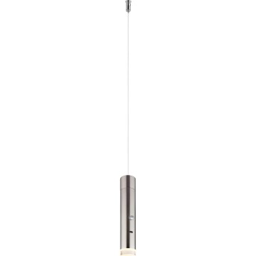 Globo - LED Stmívatelné dotykové nabíjecí svítidlo 2v1 LED/2W/230/5V matný chrom