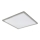 Globo - LED Stmívatelné koupelnové stropní svítidlo LED/18W/230V 29,4x29,4 cm IP44 matný chrom