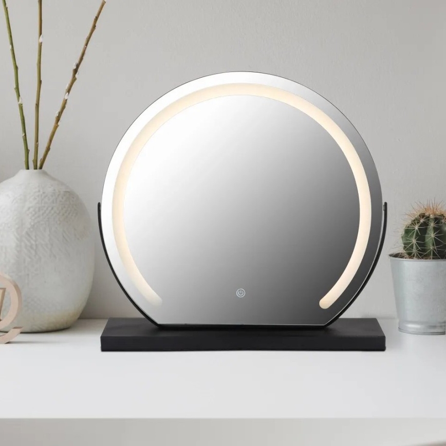 Globo - LED Stmívatelné nástěnné zrcadlo s podsvícením LED/10W/230V 2700/4000/6500K 12x48,5 cm