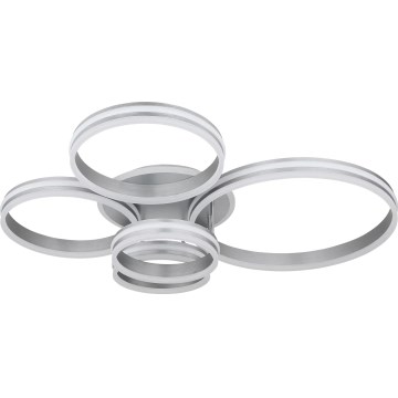 Globo - LED Stmívatelné stropní svítidlo LED/120W/230V 2700-6000K 90x114 cm + dálkové ovládání