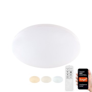 Globo - LED Stmívatelné stropní svítidlo LED/30W/230V 2700-6500K Wi-Fi Tuya + dálkové ovládání