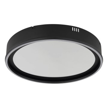 Globo - LED Stmívatelné stropní svítidlo LED/40W/230V 2700-6500K pr. 51,5 cm černá + dálkové ovládání