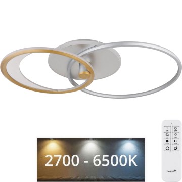 Globo - LED Stmívatelné stropní svítidlo LED/40W/230V 2700K-6500K + dálkové ovládání