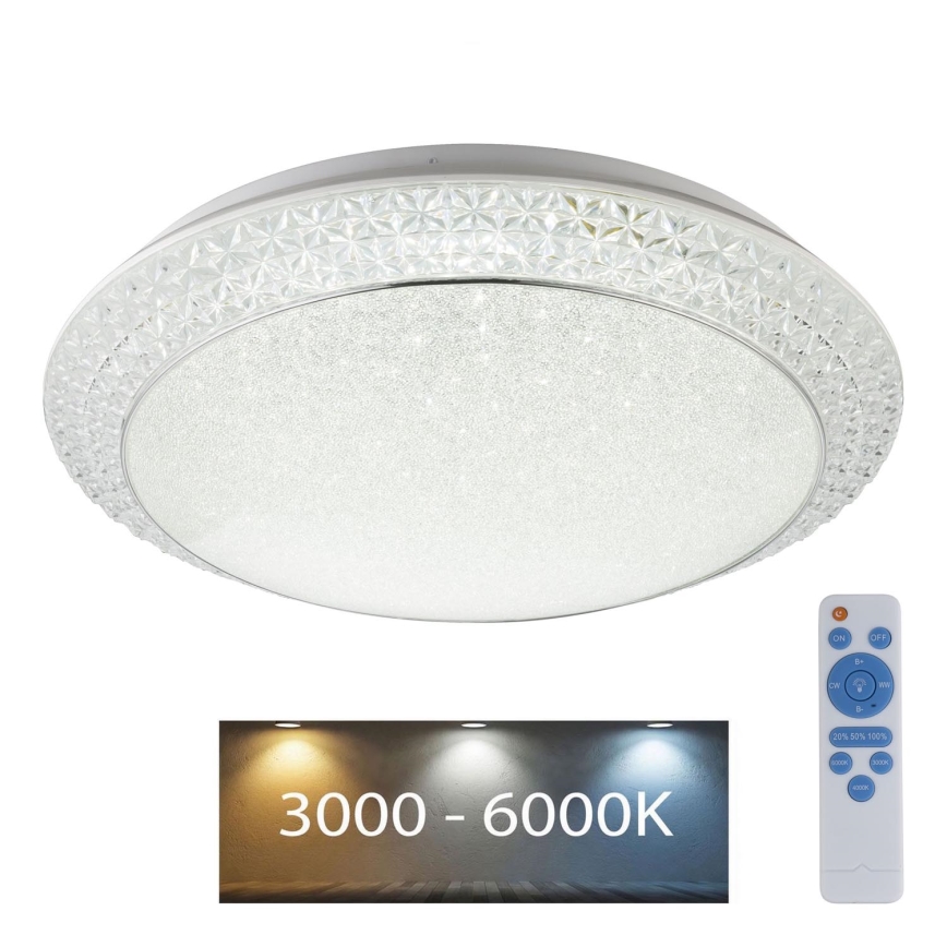 Globo - LED Stmívatelné stropní svítidlo LED/40W/230V 3000-6000K + dálkové ovládání