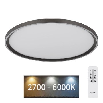 Globo - LED Stmívatelné stropní svítidlo LED/48W/230V pr. 50 cm 2700-6000K + dálkové ovládání