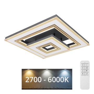 Globo - LED Stmívatelné stropní svítidlo LED/50W/230V 2700-6000K + dálkové ovládání