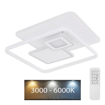 Globo - LED Stmívatelné stropní svítidlo LED/50W/230V 3000-6000K + dálkové ovládání