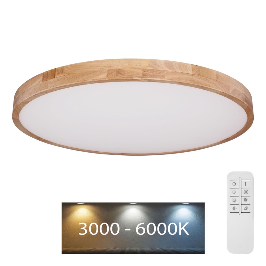 Globo - LED Stmívatelné stropní svítidlo LED/60W/230V 3000-6000K + dálkové ovládání