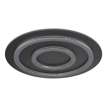 Globo - LED Stmívatelné stropní svítidlo LED/60W/230V 3000-6500K pr. 55 cm antracit + dálkové ovládání