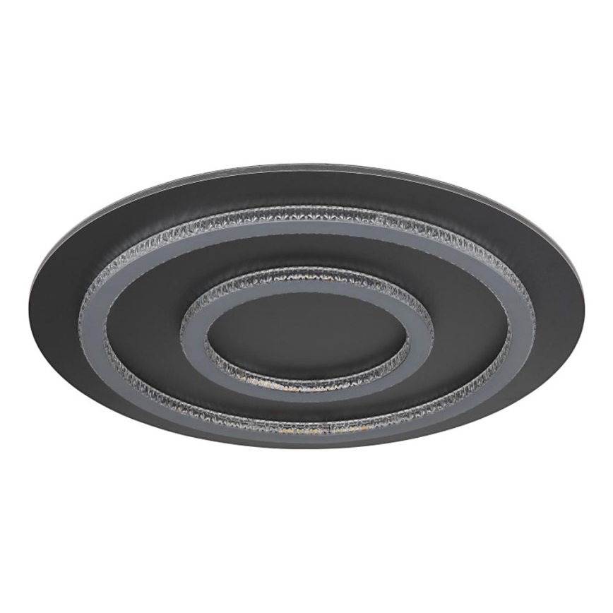 Globo - LED Stmívatelné stropní svítidlo LED/60W/230V 3000-6500K pr. 55 cm antracit + dálkové ovládání