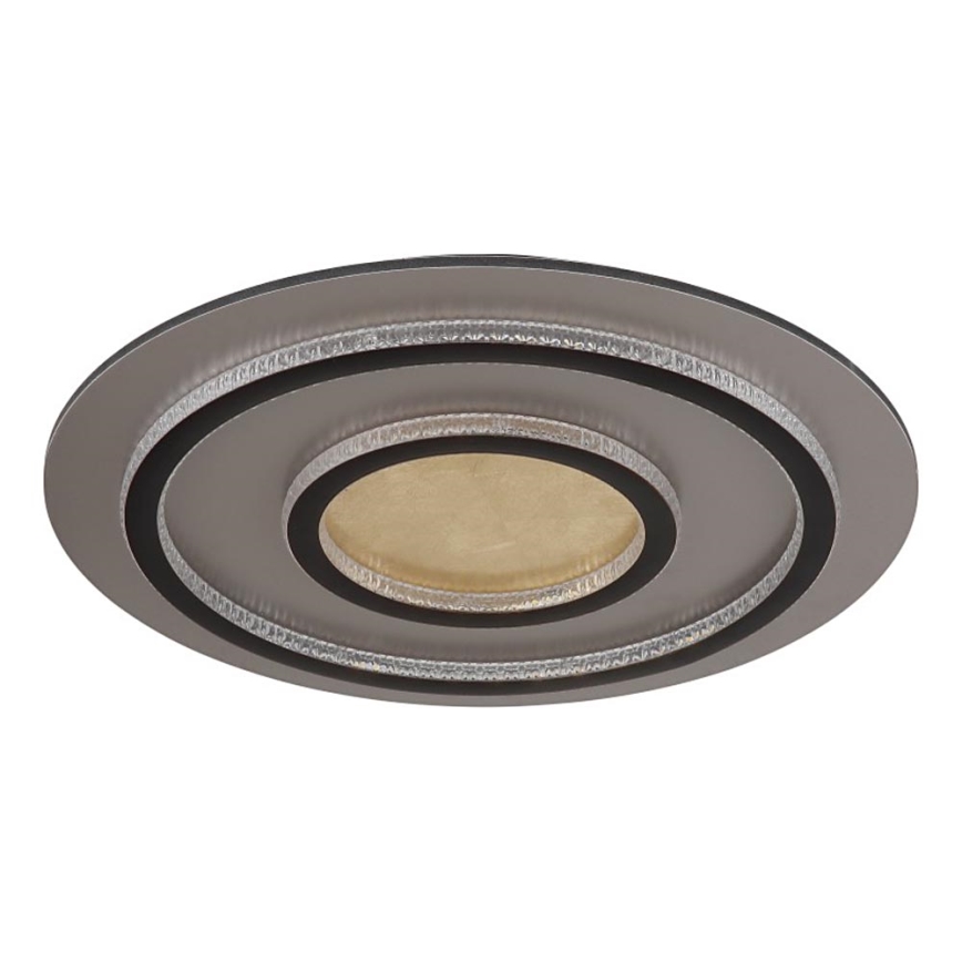 Globo - LED Stmívatelné stropní svítidlo LED/60W/230V 3000-6500K pr. 55 cm černá + dálkové ovládání