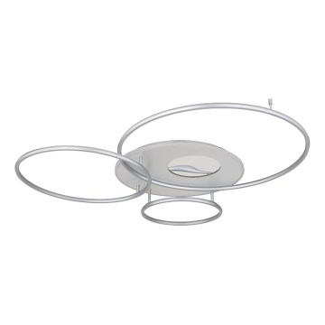 Globo - LED Stmívatelné stropní svítidlo LED/70W/230V 2700-6500K matný chrom + dálkové ovládání