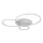 Globo - LED Stmívatelné stropní svítidlo LED/70W/230V 2700-6500K Wi-Fi Tuya matný chrom + dálkové ovládání