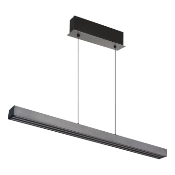 Globo - LED Stmívatelný dotykový lustr na lanku LED/39W/230V 2700/4000/6000K šedá