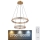 Globo - LED Stmívatelný křišťálový lustr na lanku LED/78W/230V 2700K-6000K + dálkové ovládání