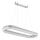 Globo - LED Stmívatelný lustr na lanku LED/40W/230V 2700-6000K čirá + dálkové ovládání