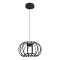 Globo - LED Stmívatelný lustr na lanku LED/40W/230V 3000K černá