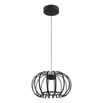 Globo - LED Stmívatelný lustr na lanku LED/40W/230V 3000K černá