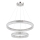 Globo - LED Stmívatelný lustr na lanku LED/72W/230V 2700-6000K čirá + dálkové ovládání