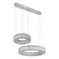 Globo - LED Stmívatelný lustr na lanku LED/80W/230V 2700-6000K + dálkové ovládání
