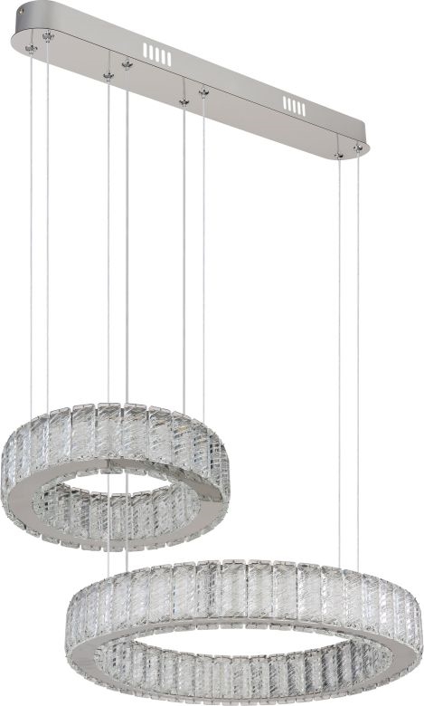 Globo - LED Stmívatelný lustr na lanku LED/80W/230V 2700-6000K + dálkové ovládání