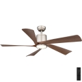Globo - LED Stmívatelný stropní ventilátor LED/20W/230V 2700-6500K + dálkové ovládání