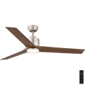 Globo - LED Stmívatelný stropní ventilátor LED/20W/230V 2700-6500K + dálkové ovládání