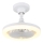 Globo - LED Stmívatelný stropní ventilátor LED/20W/230V 3000-6500K bílá + dálkové ovládání