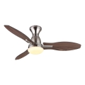 Globo - LED Stmívatelný stropní ventilátor LED/22W/230V 3000/4500/6000K + dálkové ovládání