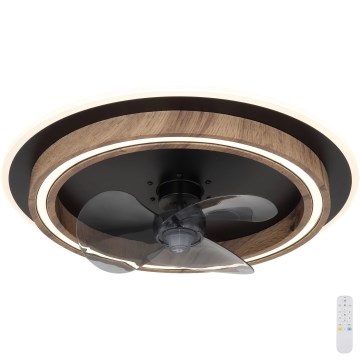 Globo - LED Stmívatelný stropní ventilátor LED/32W/230V 2700-6500K + dálkové ovládání