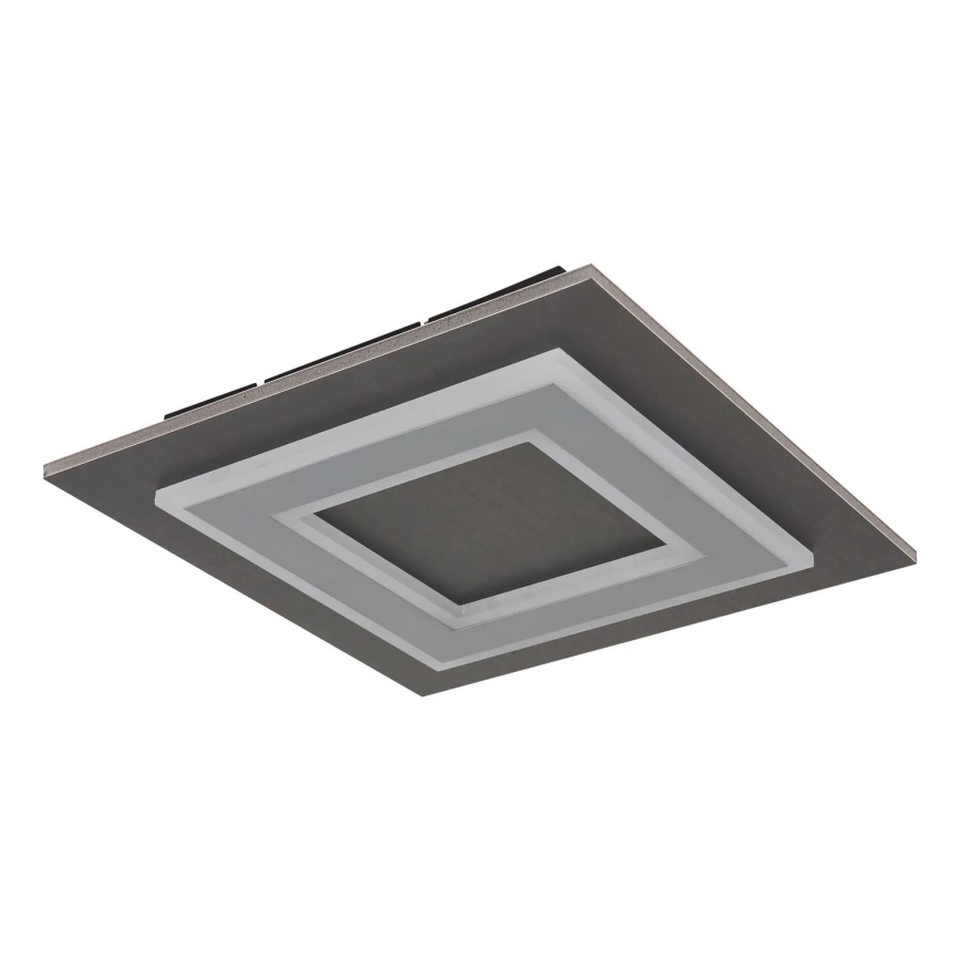 Globo - LED Stropní svítidlo LED/24W/230V 3000K 32x32 cm antracit