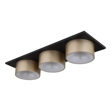 Globo - LED Stropní svítidlo LED/24W/230V 3000K 58x20 cm mosaz