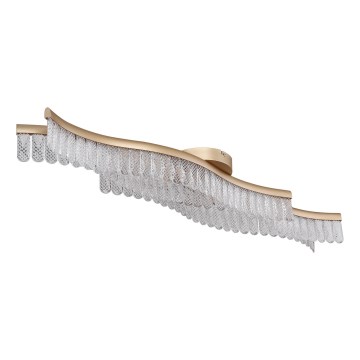 Globo - LED Stropní svítidlo LED/35W/230V 3200K 18x108 cm zlatá