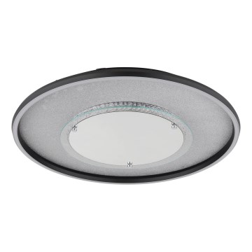 Globo - LED Stropní svítidlo LED/40W/230V 3000/4000/6000K pr. 51,5 cm černá