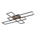 Globo - LED Stropní svítidlo LED/40W/230V 3000K 60x80 cm černá