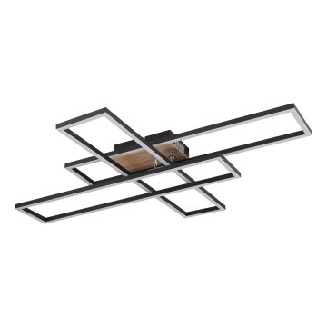 Globo - LED Stropní svítidlo LED/40W/230V 3000K 60x80 cm černá