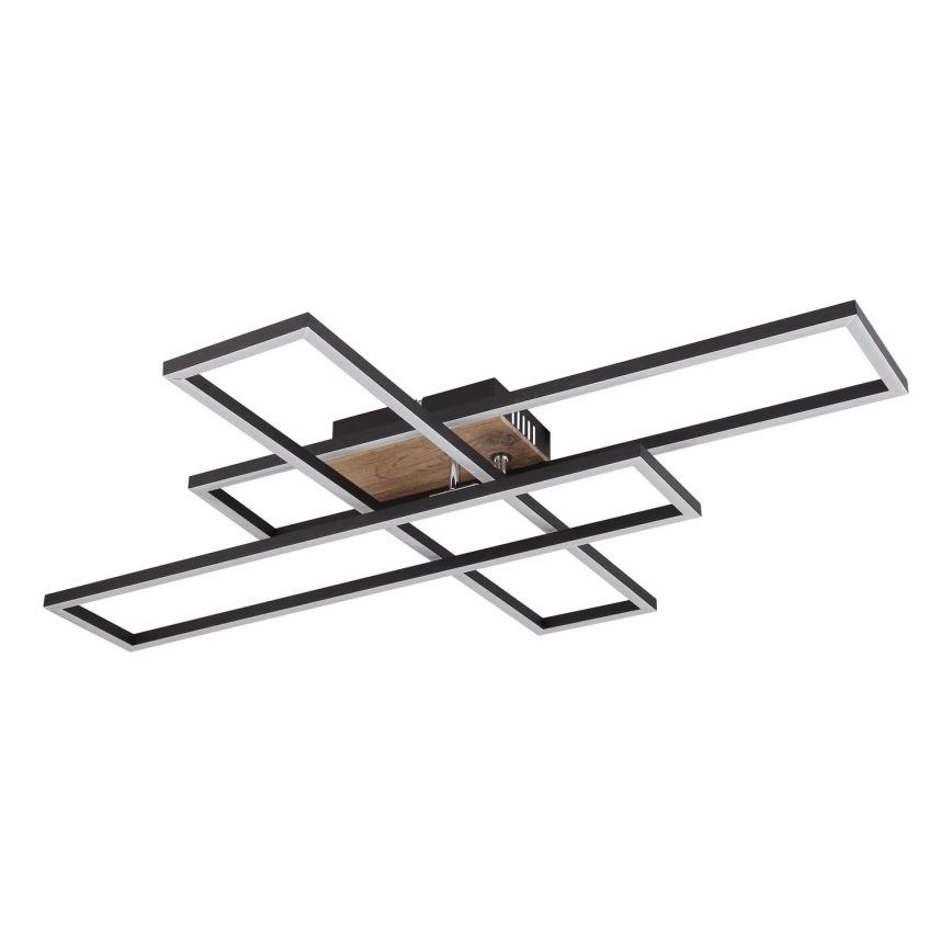 Globo - LED Stropní svítidlo LED/40W/230V 3000K 60x80 cm černá