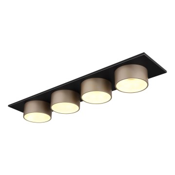 Globo - LED Stropní svítidlo LED/40W/230V 3000K 86x20 cm mosaz