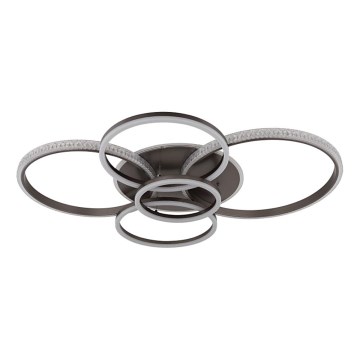 Globo - LED Stropní svítidlo LED/70W/230V 3000K 88x110 cm antracit