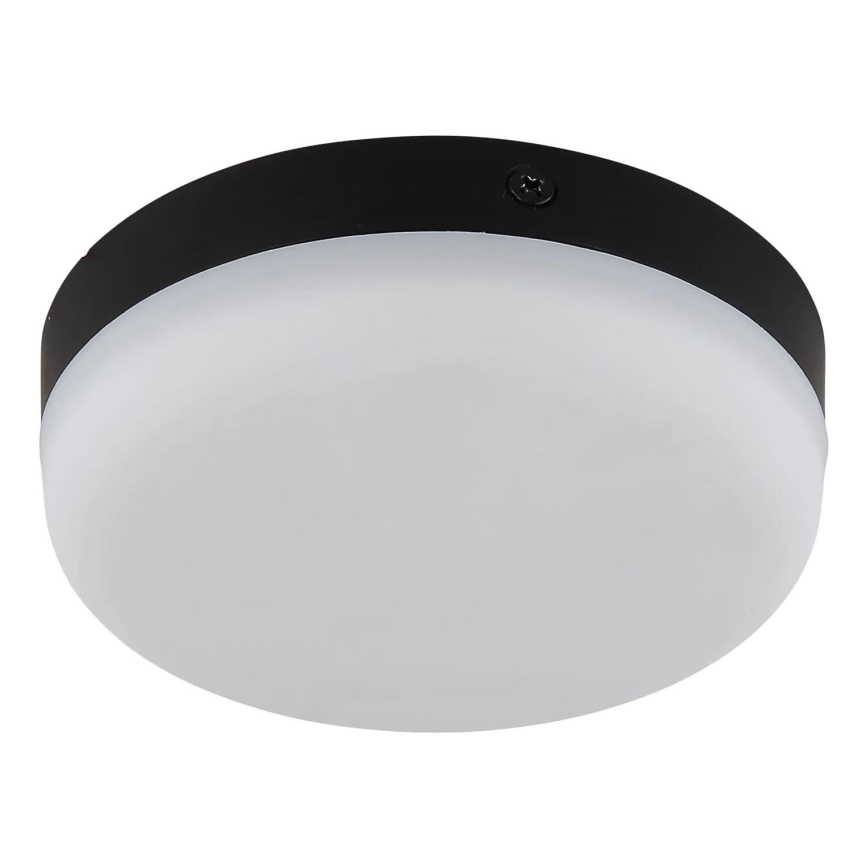 Globo - LED Stropní svítidlo LED/8W/230V 4000K pr. 12 cm černá