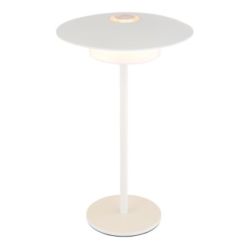 Globo - LED Venkovní nabíjecí dotyková stolní lampa LED/3W/3,7V 1800/2700/3000K IP44 1800 mAh bílá