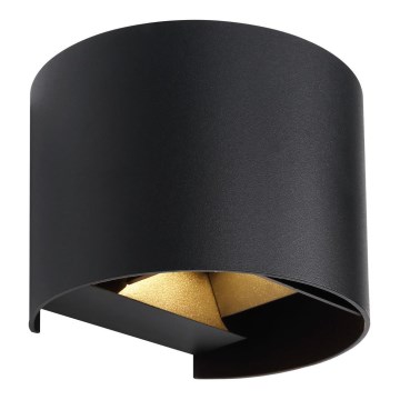 Globo - LED Venkovní nástěnné svítidlo 2xLED/3W/230V IP54 černá