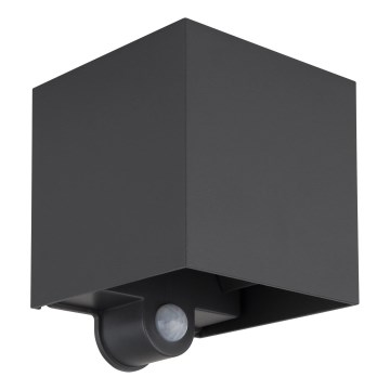 Globo - LED Venkovní nástěnné svítidlo se senzorem 2xLED/3W/230V IP54