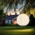 Globo - LED Závěsné solární svítidlo LED/0,5W/3V IP44 bílá 300 mAh