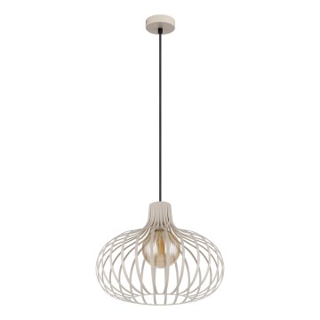 Globo - Lustr na lanku 1xE27/40W/230V béžová