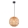 Globo - Lustr na lanku 1xE27/60W/230V bambus